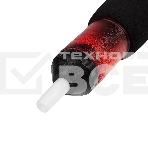 Вакуумный экстрактор припоя (оловоотсос), пластик, прозрачно-красный Rexant, фото4