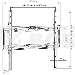 Кронштейн для LED/LCD телевизоров Kromax ELEMENT-3 черный, фото18