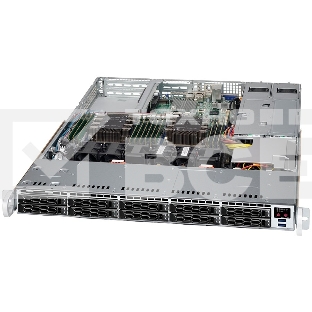 Корпус Supermicro CSE-LB16AC2-R504W SAS3 12Gb/s and NVMe support, Dual, single Intel® / AMD CPUs, 2x full height expansion slot(s), 1x low-profile expansion slot, 10 x 2.5