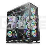 Корпус Thermaltake Core P8 TG Black CA-1Q2-00M1WN-00 Black/Wall Mount/SPCC/4mm Tempered Glass*3, фото6