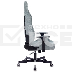 Кресло игровое Knight N1 Fabric серо-голубой Light-28 с подголов. крестовина металл, фото13