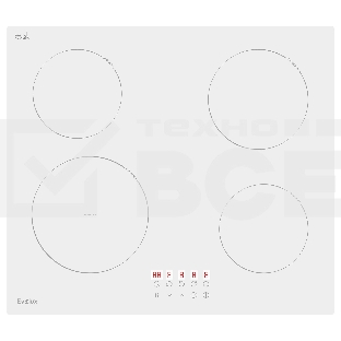 Индукционная варочная панель Evelux HEI 641 W