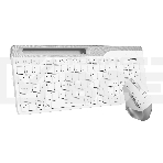 Клавиатура + мышь A4Tech Fstyler FB2535C клав:белый/серый мышь:белый/серый USB беспроводная Bluetooth/Радио slim, фото7
