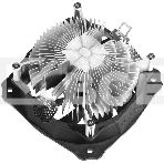 Кулер для CPU ID-Cooling DK-03 серебристый/черный 120мм 1600rpm 26db 100W 63мм, фото8