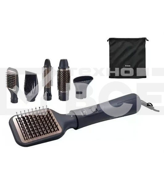 Фен-щетка Philips BHA530/00 1000Вт черный