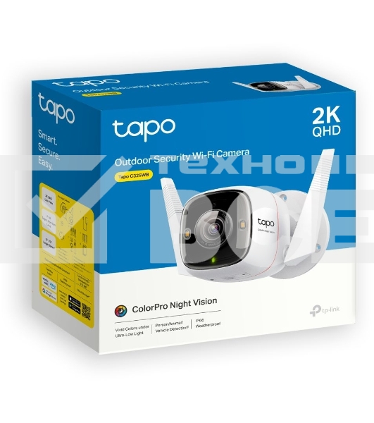 Уличная камера видеонаблюдения TP-Link Tapo C325WB с поддержкой Wi-Fi