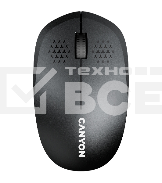 Мышь беспроводная Canyon MW-04 черный, 1200 dpi, Bluetooth, кнопки - 3