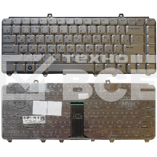 Клавиатура для ноутбука Dell Inspiron 1420 1520 1525 1526 1540 Vostro 1400 1500 серебристая