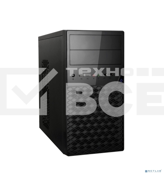 Компьютерный корпус Exegate EX284032RUS Minitower BA-203U Black, mATX, <без БП>, 2*USB+1*USB3.0, Audio