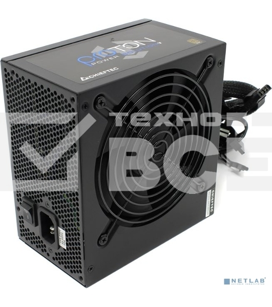 Блок питания Chieftec BDF-600S, 600Вт, 80 PLUS Bronze. 120мм, черный
