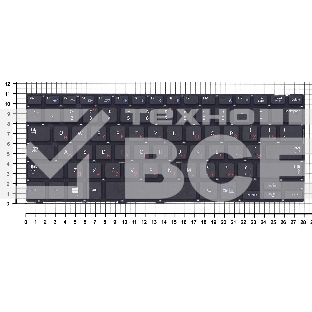 Клавиатура для ноутбука Samsung NP915S3, черная