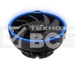 Кулер для процессора PCCooler E126M B (92W, 4-pin PWM, 70mm, Al/Cu, -mm, Blue LED, 1x120mm, 56CFM, 26.5dBA, 1800RPM, S: 1700/1200/115X, AM5/AM4, black), фото3