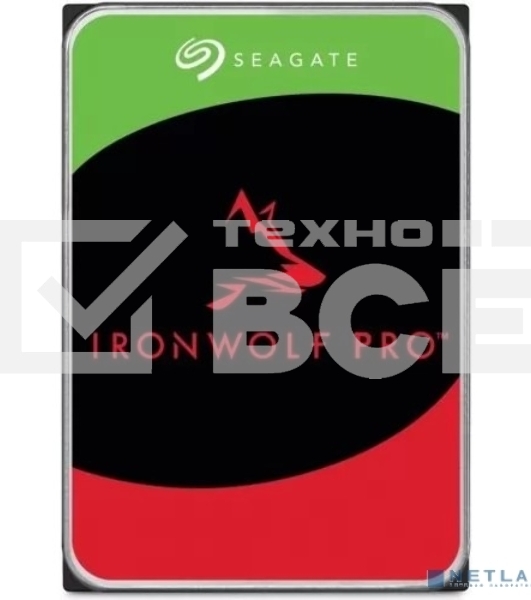 Жесткий диск Seagate SATA-III 16Tb ST16000NT001 NAS Ironwolf Pro 512E (7200rpm) 256Mb 3.5