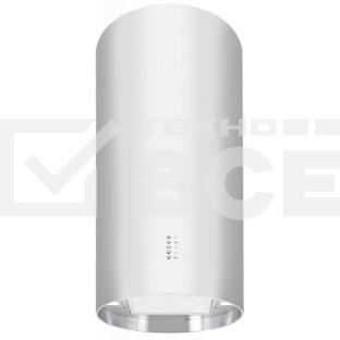 Вытяжка Kuppersberg WL-TUBA X, отвод/рециркуляция, 1000 м3/час, электронное кнопочное управление, таймер на отключение, 4 ступенчатая регулировка скорости, светодиодное освещение 2х2 Вт, анодированный алюминиевый жироулавливающий фильтр, угольный фильтр K