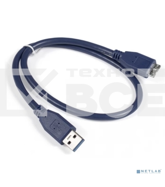 Кабель USB 3.0 ExeGate EX-CC-USB3-AMmicroBM9P-1.0 (Am/microBm 9P, 1м)
