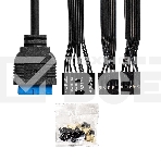 Компьютерный корпус Minitower ExeGate BAA-303MU-UNS500 (mATX, БП UNS500 с вент. 12см, 2*USB+1*USB 3.0, HD Audio, черный), фото9