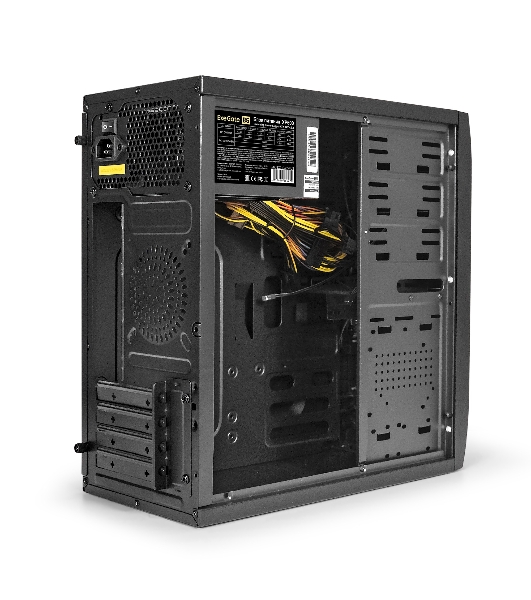 Компьютерный корпус Minitower ExeGate EX272748RUS QA-412U Black, mATX, (XP600, Black, 120мм), 2хUSB+2хUSB 3.0, Audio