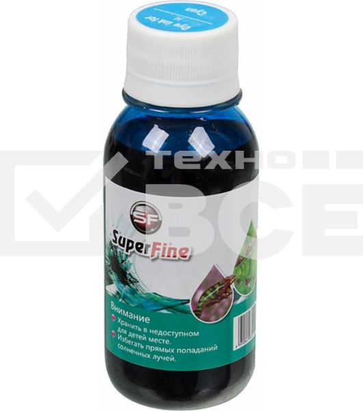 Расходные материалы Hi-Black Чернила HP водные/унив (Hi-Color) , 0.1л, cyan