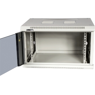 Шкаф настенный серии Pro, 22U 600x600, стеклянная дверь