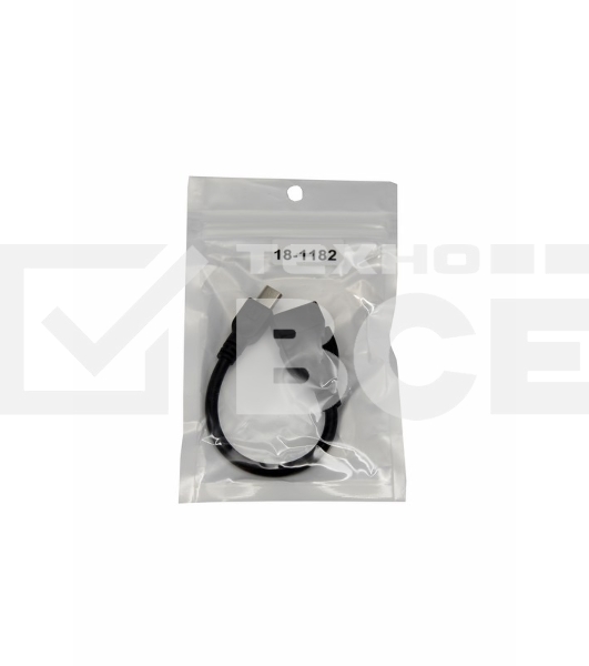 Кабель USB OTG micro USB на USB шнур 0.15 м черный Rexant