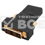 Переходник штекер DVI-D - гнездо HDMI, поворотный Rexant, фото5