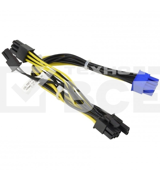 Кабель Supermicro cable GPU,2x4F/CPU to two (2x3F+2x1F)/PCIe,P4.2, 20CM,16/20A
