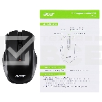 Мышь проводная Acer OMW020 черный, 1600 dpi, USB, кнопки - 4, фото9