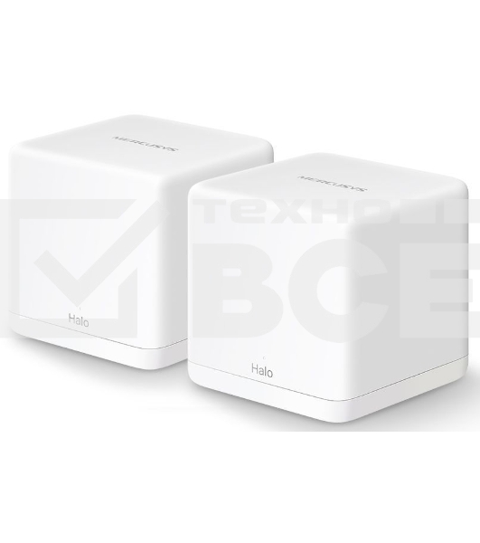 Бесшовный Mesh роутер Mercusys Halo H30G(2-pack) AC1300 10/100/1000BASE-TX