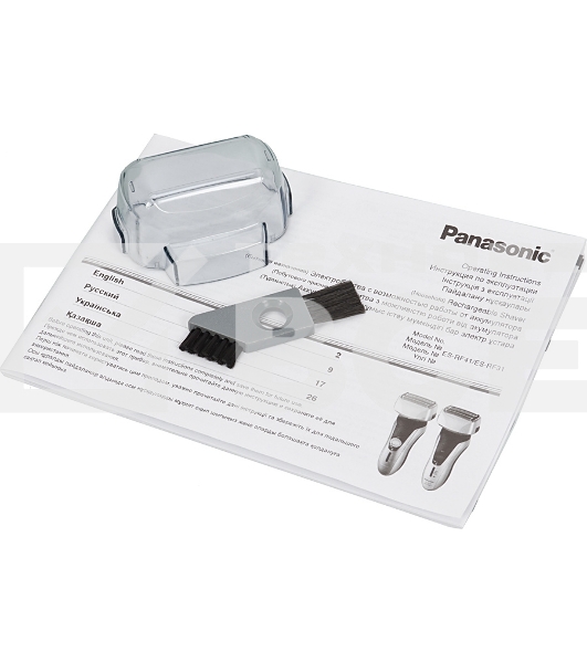 Электробритва Panasonic ES-RF31-S520 сух./влаж. брит, сам. под стр. воды, аккум., триммер, стой. для зарад., 3 ступ. инд. зар. 4 дугооб. сеток