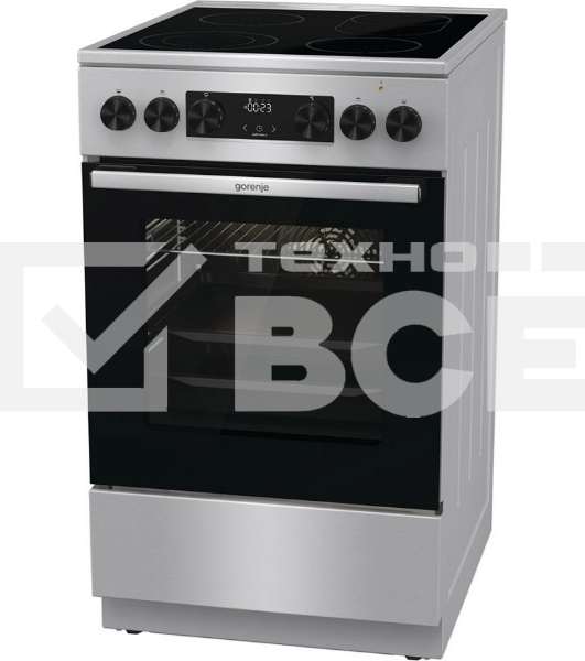 Электрическая плита Gorenje GECS5C70XA нержавеющая сталь