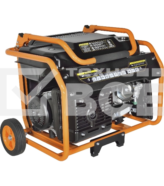 Электрогенератор бензиновый Carver PPG- 8000ЕM, 6.5 кВт, 74 дБ, 89 кг