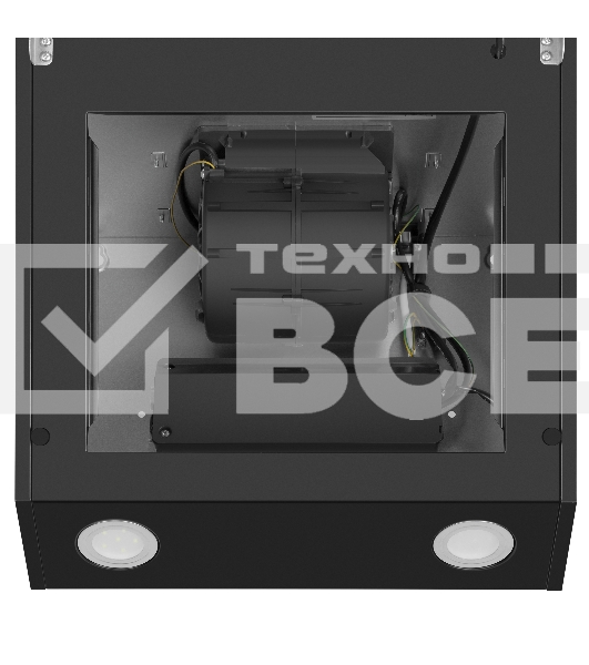 Кухонная вытяжка Maunfeld EAGLE 850 90 Glass Black