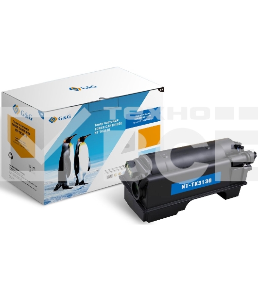 Картридж лазерный G&G NT-TK3130 черный (25000стр.) для Kyocera FS-4200DN/4300DN