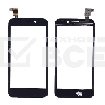 Сенсорное стекло (тачскрин) для Alcatel One Touch Snap 7025D, черное, фото4