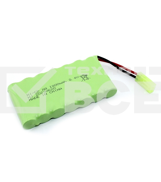 Аккумулятор Ni-Cd 8.4V 1800 mAh AA Flatpck разъем Tamiya