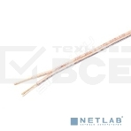 Акустический кабель Cablexpert CC-TC2x1,5-50M, прозрачный,  50 м, на катушке, фото2