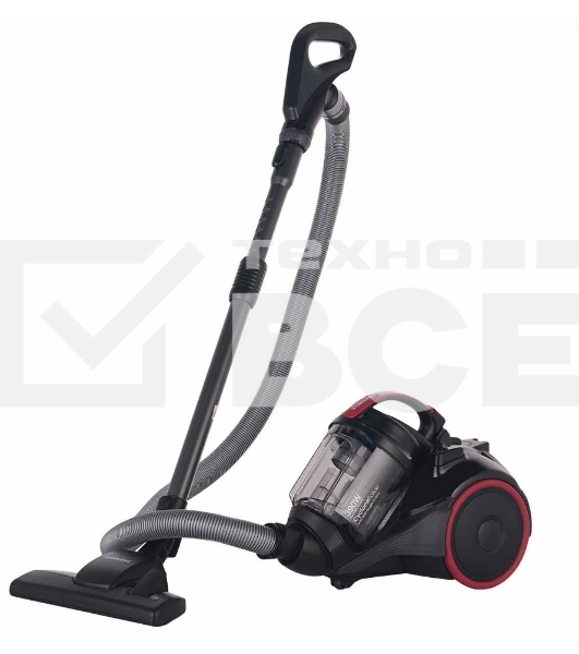 Пылесос Samsung VC15K4116VR/EV красный/черный, 390/1500 Вт, уборка сухая, пылесборник контейнер 1.3 л