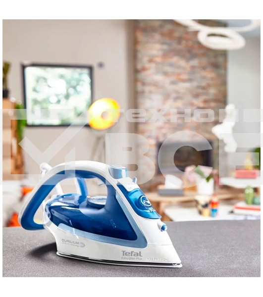 Утюг Tefal FV5736E0 2500Вт, 220г, синий