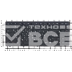 Клавиатура для ноутбука Lenovo Flex 14 G400s черная с рамкой, фото3