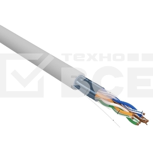 Кабель информационный PROconnect 01-0143  кат.5E UTP 4 пары 24AWG PVC внутренний 305м серый