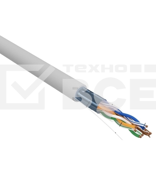 Кабель информационный PROconnect 01-0143  кат.5E UTP 4 пары 24AWG PVC внутренний 305м серый