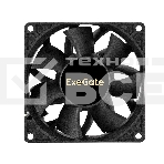 Вентилятор для корпуса ExeGate EX09238S3P-24 черный, 92 мм, 4500 об/мин, 48.3 дБ, 3 pin, фото3
