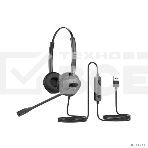 Бинауральная USB-гарнитура Fanvil HT302, стерео, HD звук, переходник QD на RJ9, фото2
