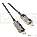 Кабель активный оптический HDMI 19M/M,ver. 2.0, 4K@60 Hz 10m VCOM D3742A-10M, фото 1
