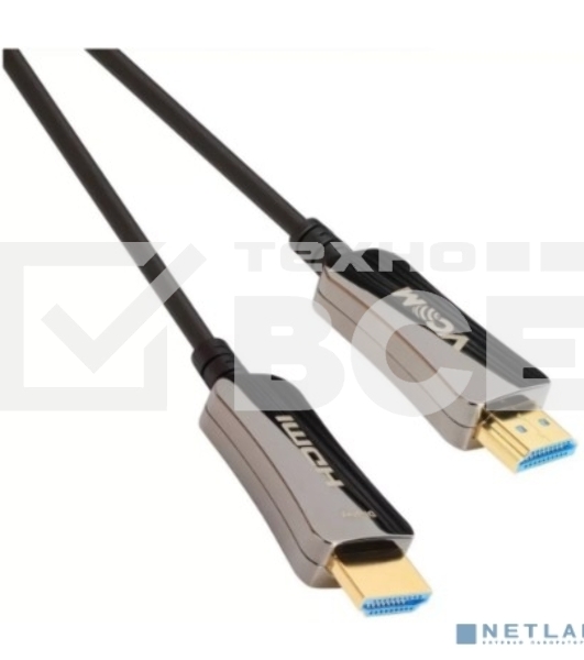 Кабель активный оптический HDMI 19M/M,ver. 2.0, 4K@60 Hz 10m VCOM D3742A-10M