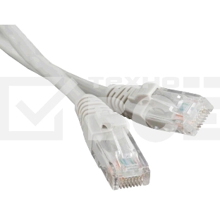 Кабель Патч-корд Lanmaster FTP TWT-45-45-0.5/S6-GY вилка RJ-45-вилка RJ-45 кат.6 0.5м серый ПВХ (уп.:1шт)