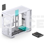 Корпус без блока питания JONSBO U4 Mini, Mini-Tower, TG, no fan, 1xUSB-A 3.0 + 1xUSB-C 3.2, mATX, mITX White, фото10