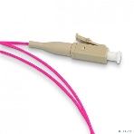 Пигтейл волоконно-оптический Hyperline FPT-B9-504-LC/PR-1M-LSZH-MG MM 50/125 (OM4), LC, 1 м, LSZH, фото 1