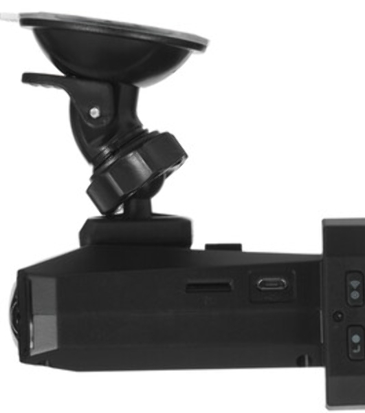 Видеорегистратор Sho-Me Combo Raptor WiFi, 2304x1296, 3', GPS/ГЛОНАСС, Wi-Fi, G-сенсор, датчик движения, GPS-информатор