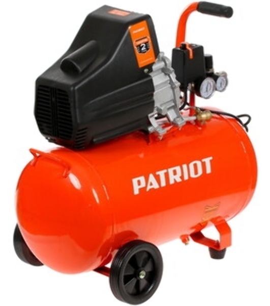 Компрессор Patriot EURO 50/2601.8кВт 220В 260л/мин 50л выход быстросъем елочка 8мм